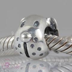 Wholesale chamilia european dog charm beads fits chamilia jewelry bracelet