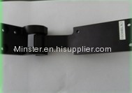 al parts black anodized cnc process