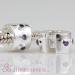 european silver clip beads