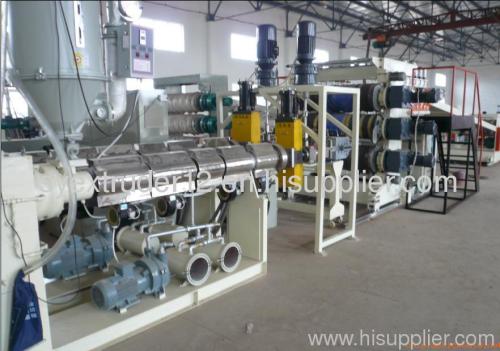 PE sheet production line 11