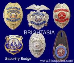 Police and Security Badge