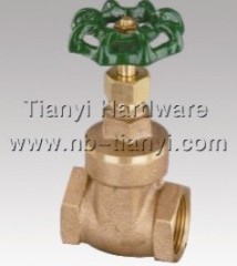 Bronze gate valve