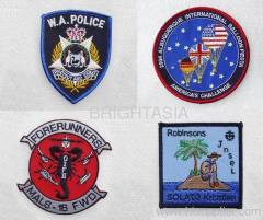 Embroidery Badge, Emblem, Patch, Police Patch, Military Patch, Iron-on Patch