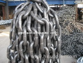 Unstudded anchor chain