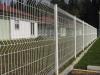PVC coated triangle mesh fence