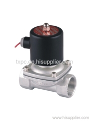 2S 1-1/4"stainless steel solenoid valve