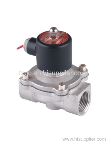 2S 1"stainless steel solenoid valve