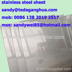 AISI201 hot rolled stainless steel plate