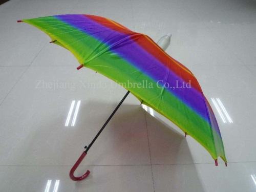 straight/stick colorful/bright color umbrella with no drop