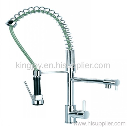 High Quality Luxury Brass Pull Out Kitchen Faucets