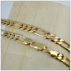 gold-plated necklace IGP FJ jewelry