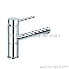 Stainless steel kitchen faucets