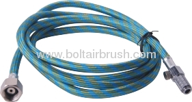 Airbrush Braided Air Hose with Quick Coupler