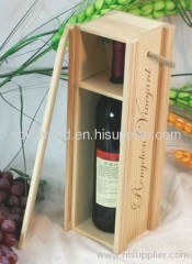 wooden wine box wooden gift box wooden packing box