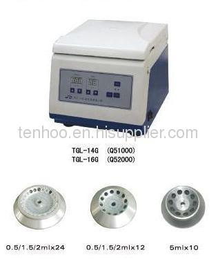 Table Top Type Centrifuges