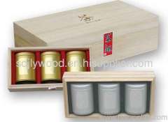 wooden tea box wooden box