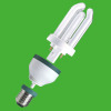 utton-pressing energy saving lamp