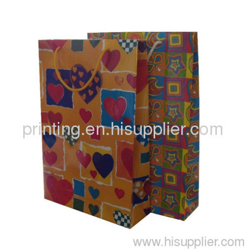 paper shopping bags printing service for clothing store