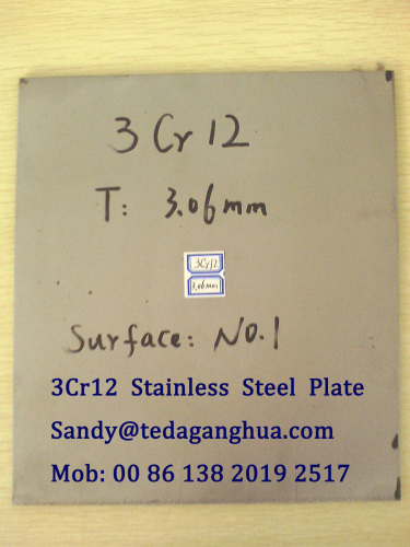 3Cr12 stainless steel sheet