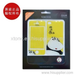 Cute Brand New Cobopanda Color Sticker Skin For Iphone 4 4s Xtone