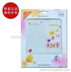 Sweety Nomolove Color Sticker Skin For Iphone 4 4s Xtone