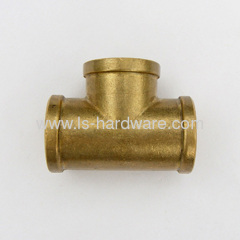 equal tee general brass fittings