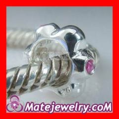 cheap european spacer Beads with Stone