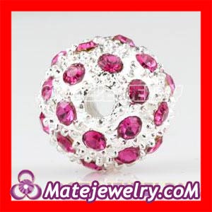 Shamballa Style Crystal Beads