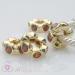 european gold spacer beads