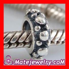 european silver spacer beads