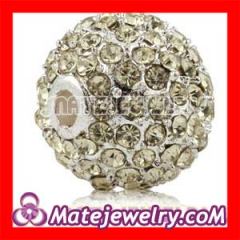 12mm Shamballa Alloy Beads