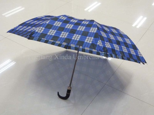 2 fold auto open polyester umbrella