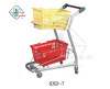 Metallic Handing Basket Cart