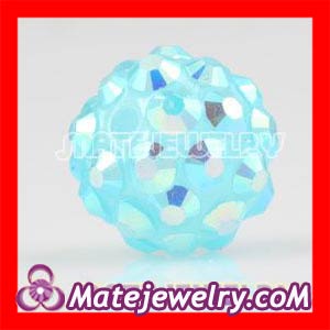 Light Blue Plastic beads