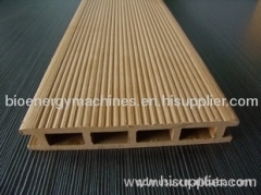 WOOD-PLASTIC COMPOSITE (WPC) DECKING: