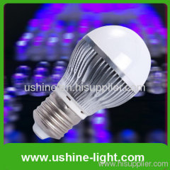 E27 high power LED bulb light 3*1W dimmer