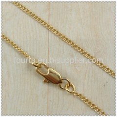 gold plated necklace FJ 114200035 IGP