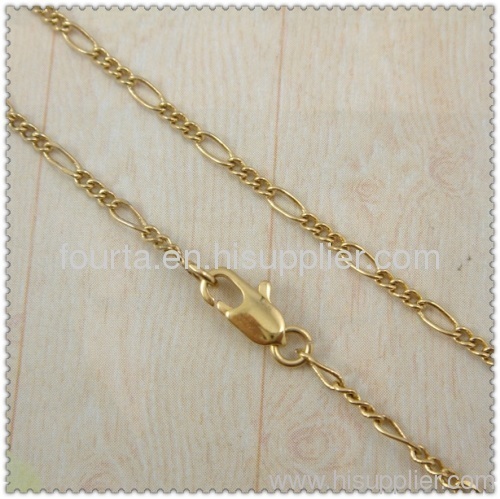 gold plated necklace FJ 1420043 IGP