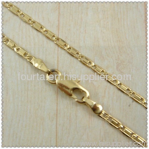 gold plated necklace FJ 1420051IGP