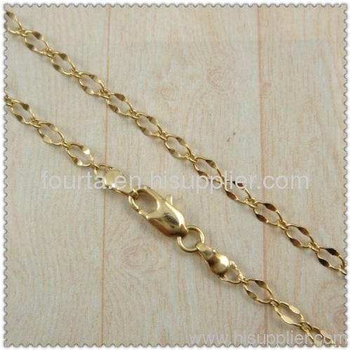 gold plated necklace FJ 1420052 IGP