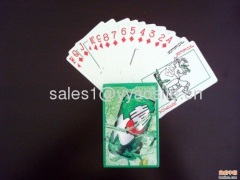 advertising 52+2 playing cards/ poke cards