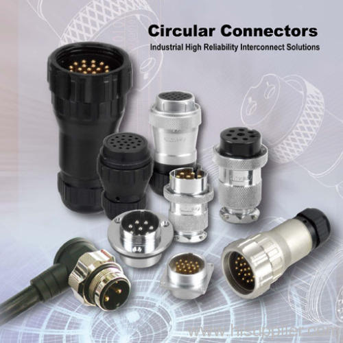 circular connectors CR series CS series CM series CH series