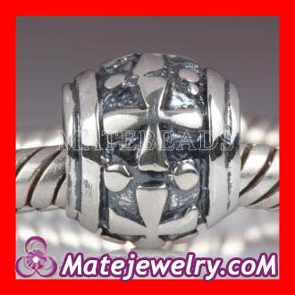 european antique silver bead