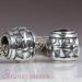 european antique silver bead