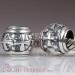 european antique silver bead