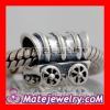 Antique silver carriage beads fit history car