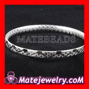 european silver bangle Bracelet