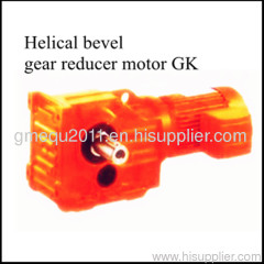 helical bevel gear motor