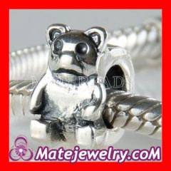 Pandoar Antique sterling silver squirrel charm wholesale