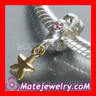 european silver star dangle